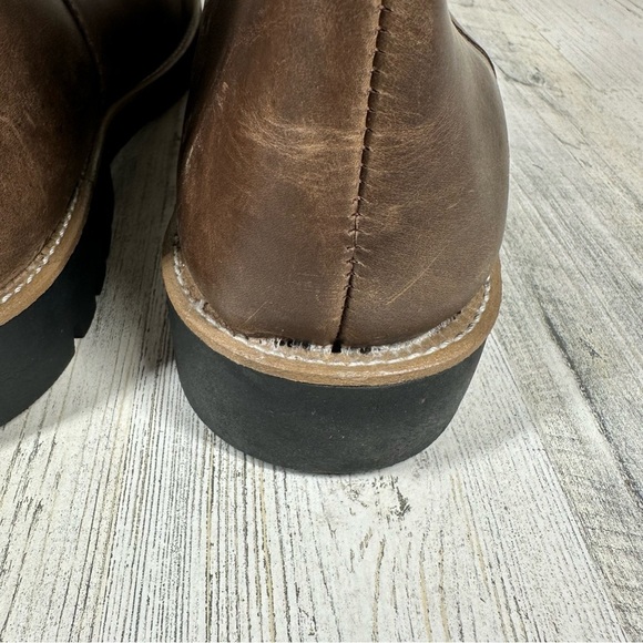 Line of Trade Men's Shoe Size 13 Brown Leather The Foundation Chelsea Boots #987 - Picture 10 of 15